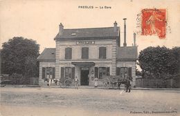 95-PRESLE- LA GARE - Presles