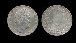 LOUIS - PHILIPPE I . 5 FRANCS . 1848 A . ( PARIS ) . - 5 Francs