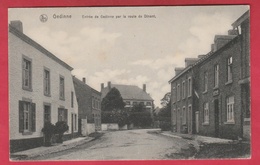 Gedinne - Entrée De Gedinne Par La Route De Dinant - 1914 ( Voir Verso ) - Gedinne