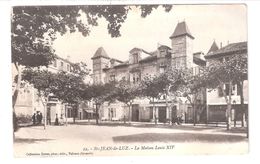 CPA 64 Saint-Jean-de-Luz La Maison Louis Xiv Avec Un Timbre Achatez Immédiat - Saint Jean De Luz