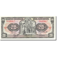 Billet, Équateur, 20 Sucres, 1984-1988, 1988-11-22, KM:121Aa, NEUF - Ecuador