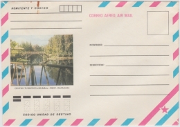 1983-EP-150 CUBA 1983 ANGOLA WAR POSTAL STATIONERY. Ed.194a. CENTRO TURISTICO GUAMA. - Storia Postale