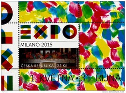 Czech Republic - 2015 - EXPO 2015 In Milano - Leonardo - The Last Supper - Mint Souvenir Sheet - Ungebraucht