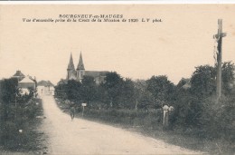 CPA 49 BOURGNEUF EN MAUGES Vue D'ensemble Prise De La Croix De Mission De 1920 - Chalonnes Sur Loire