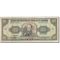 Billet, Équateur, 100 Sucres, 1984-1988, 1988-06-08, KM:123Aa, TB - Equateur