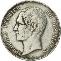 Monnaie, Belgique, Leopold I, 5 Francs, 5 Frank, 1849, TB+, Argent, KM:17 - 5 Francs