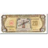 Billet, Dominican Republic, 20 Pesos Oro, 1977-1980, 1980, KM:120s1, NEUF - Repubblica Dominicana