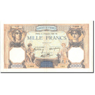 Billet, France, 1000 Francs, 1 000 F 1927-1940 ''Cérès Et Mercure'', 1938 - 1 000 F 1927-1940 ''Cérès Et Mercure''