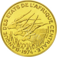 Monnaie, États De L'Afrique Centrale, 10 Francs, 1974, Paris, FDC - Kamerun