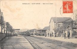 95-SAINT-BRICE- SARCELLES- QUAI DE LA GARE - Saint-Brice-sous-Forêt