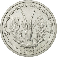 Monnaie, West African States, Franc, 1961, FDC, Aluminium, KM:E3 - Elfenbeinküste