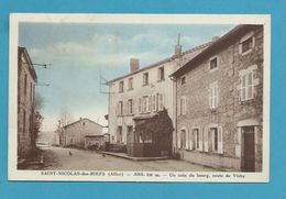 CPSM Un Coin Du Bourg Route De Vichy ST-NICOLAS-DES-BIEFS 03 - Moulins