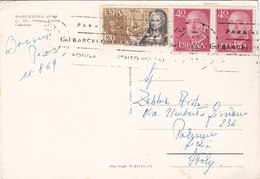 SPAGNA _ 1969  /  ITALIA - Card _ Cartolina - Covers & Documents