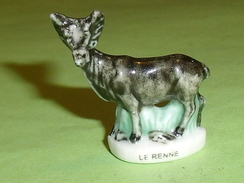 Fèves / Animaux : Le Renne , Cerf   T63 - Animaux