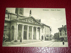 Cartolina Cremona - Chiesa S. Agata 1920 Ca - Cremona