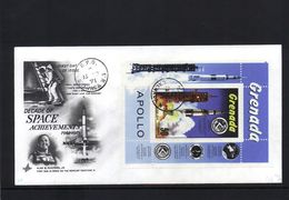 Grenada 1971 Raumfahrt / Space -  Apollo FDC - Südamerika