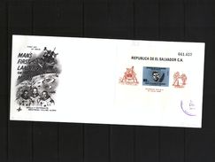 Salvador 1970 Raumfahrt / Space Block FDC - Zuid-Amerika