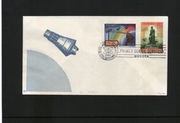 Colombia 1965 Raumfahrt / Space  FDC - América Del Sur