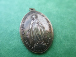 Petite Médaille Religieuse/ Marie Conçue Sans Péché/ France /début XXème Siècle     CAN288 - Religion &  Esoterik