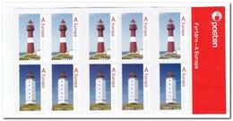 Noorwegen 2015, Postfris MNH, Lighthouses - Booklets