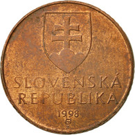 Monnaie, Slovaquie, 50 Halierov, 1998, TTB, Copper Plated Steel, KM:35 - Slovaquie