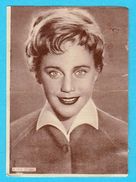 MARIA SCHELL -  Yugoslavian Vintage Gum Card 1960's * Austria & Switzerland Actress - Autres & Non Classés