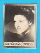 NICOLE COURCEL  -  Yugoslavian Vintage Gum Card 1960's * France French Actress Francaise Actrice - Other & Unclassified