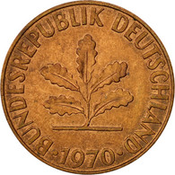 Monnaie, République Fédérale Allemande, 2 Pfennig, 1970, Hambourg, TTB - 2 Pfennig