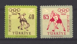 06403  -   Turquie  -  Avion  :  Yv  35-36  **   Lutte - Poste Aérienne