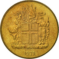 Monnaie, Iceland, Krona, 1971, TTB, Nickel-brass, KM:12a - Iceland