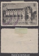 *RARE* Cachet Américain Sur 25Fr Chenonceaux (Dallay N° 611 , Cote +75€) - Used Stamps