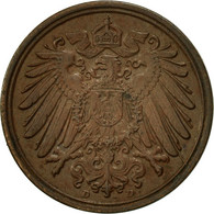 Monnaie, GERMANY - EMPIRE, Wilhelm II, Pfennig, 1912, Munich, TTB, Cuivre, KM:10 - 1 Pfennig