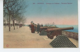 MONACO - Terrasse Du Château - Anciens Canons - Terraces