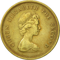 Monnaie, Hong Kong, Elizabeth II, 50 Cents, 1977, TTB, Nickel-brass, KM:41 - Hong Kong