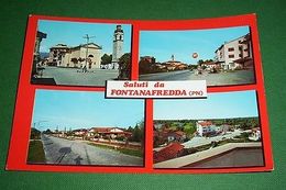 Cartolina Fontanafredda ( Pordenone ) - Vedute Diverse 1971 - Pordenone