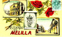 AG 255 / C P A - ESPAGNE -  MELILLA  - MULTIVUES - Melilla