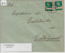 1929 Tell 172/203x Rollen Mit Klebestelle - Stempel: Ambulant To Escholzmatt 6.X.29 - Coil Stamps