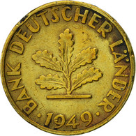 Monnaie, République Fédérale Allemande, 5 Pfennig, 1949, Munich, TTB, Brass - 5 Pfennig