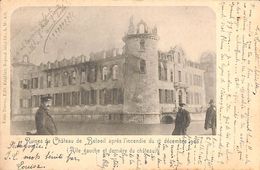 Ruines Du Château De Beloeil Après L'incendie De 1900 (Edm. Duwez, Précurseur...texte) - Belöil