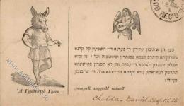 USA - GSK BOSTON 1886 - Judaika Mit ESEL Und MUSIK , Eckbug Judaisme - Sonstige & Ohne Zuordnung