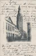 Leuze - Hôtel De Ville Et Eglise Saint-Pierre - Circulé En 1902 - Dos Non Séparé - TBE - Leuze-en-Hainaut