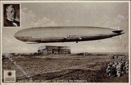 Travemünde (2401) Landung Zeppelin 1931 Eröffnung Ostseejahr II (Stauchung) Dirigeable - Sonstige & Ohne Zuordnung