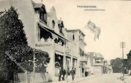 Travemünde (2401) Kurgartenstraße Gasthaus Von F. Wegner 1910 I-II - Sonstige & Ohne Zuordnung