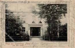 Lübeck (2400) Konzerthaus Flora Ort Lt. Stempel 1903 I-II (fleckig) - Sonstige & Ohne Zuordnung