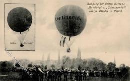Lübeck (2400) Ballon Harburg U. Continental I-II - Sonstige & Ohne Zuordnung