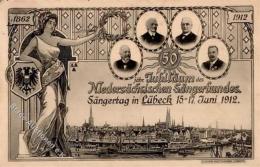 Lübeck (2400) 50 Jähriges Jubiläum Des Niedersächsischen Sängerbundes Sängertag 1912 Sonde - Sonstige & Ohne Zuordnung