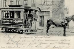 Flensburg (2390) Pferdestraßenbahn 1904 I-II - Sonstige & Ohne Zuordnung