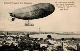 Schleswig (2380) Zeppelin Am 4.11.1910 1910 I-II Dirigeable - Sonstige & Ohne Zuordnung