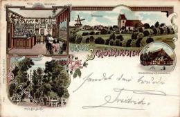 Schönkirchen (2314) Gasthaus Arp Windmühle Lithographie 1900 I-II - Sonstige & Ohne Zuordnung