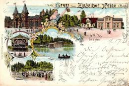 Heide (2240) Gasthaus Ziegelhof Besitzer G. D. Suhr 1899 I-II - Sonstige & Ohne Zuordnung